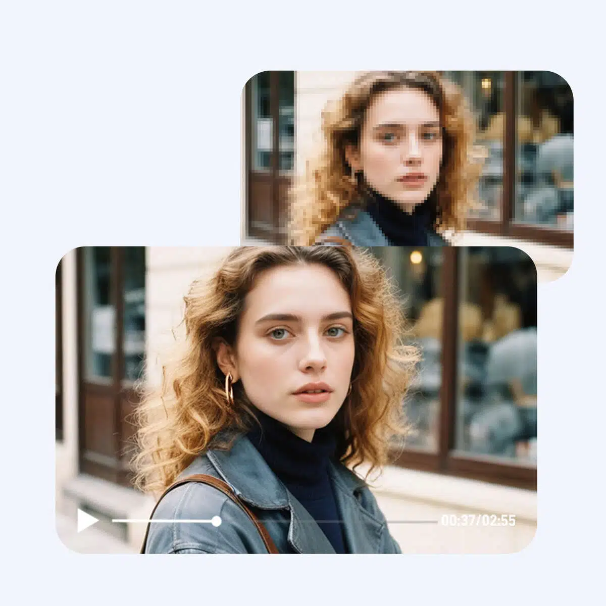Free AI Video Upscaling