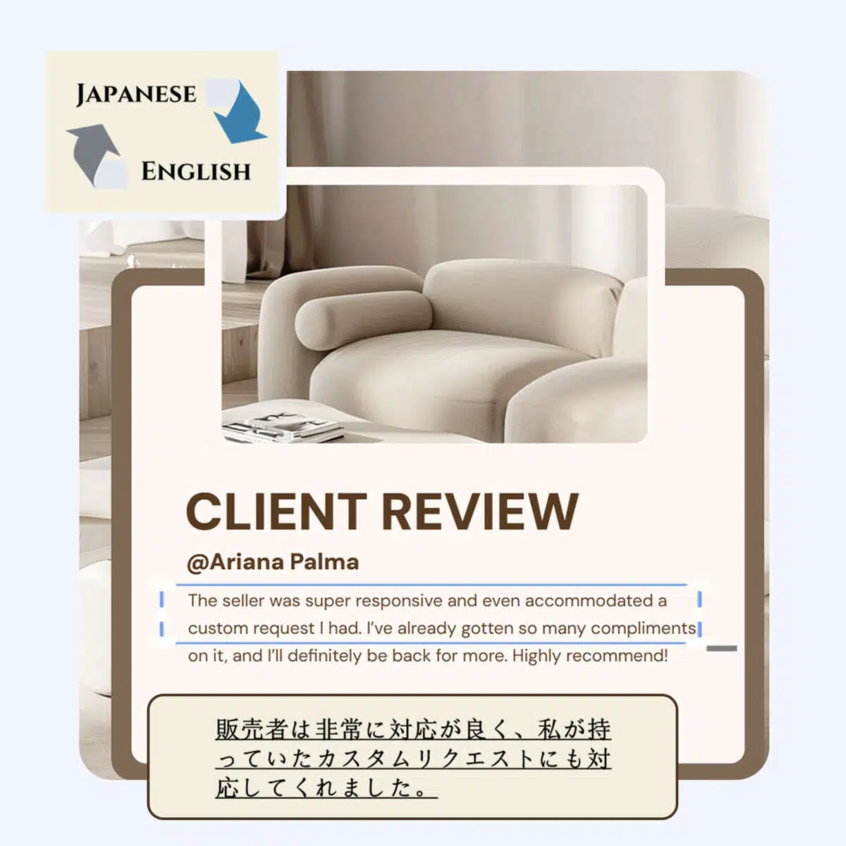 Advanced Image Translation to Japanese