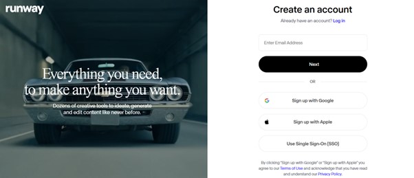 runway-ai-create-account