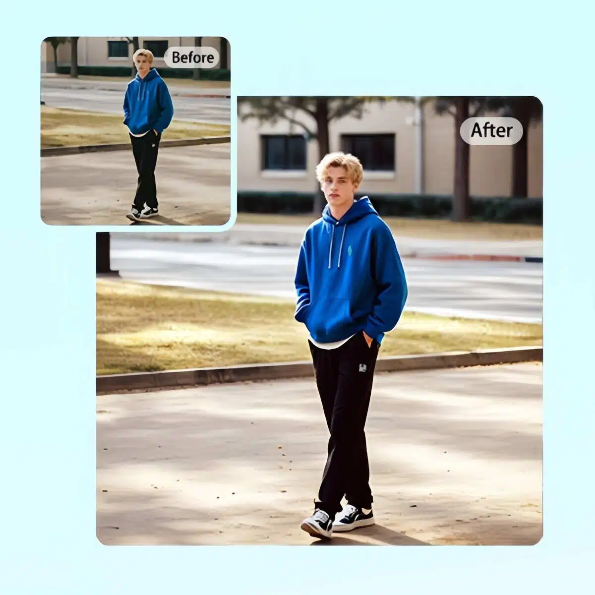 Seamless Image Upscaling