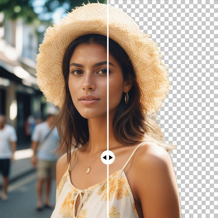 make images transparent online