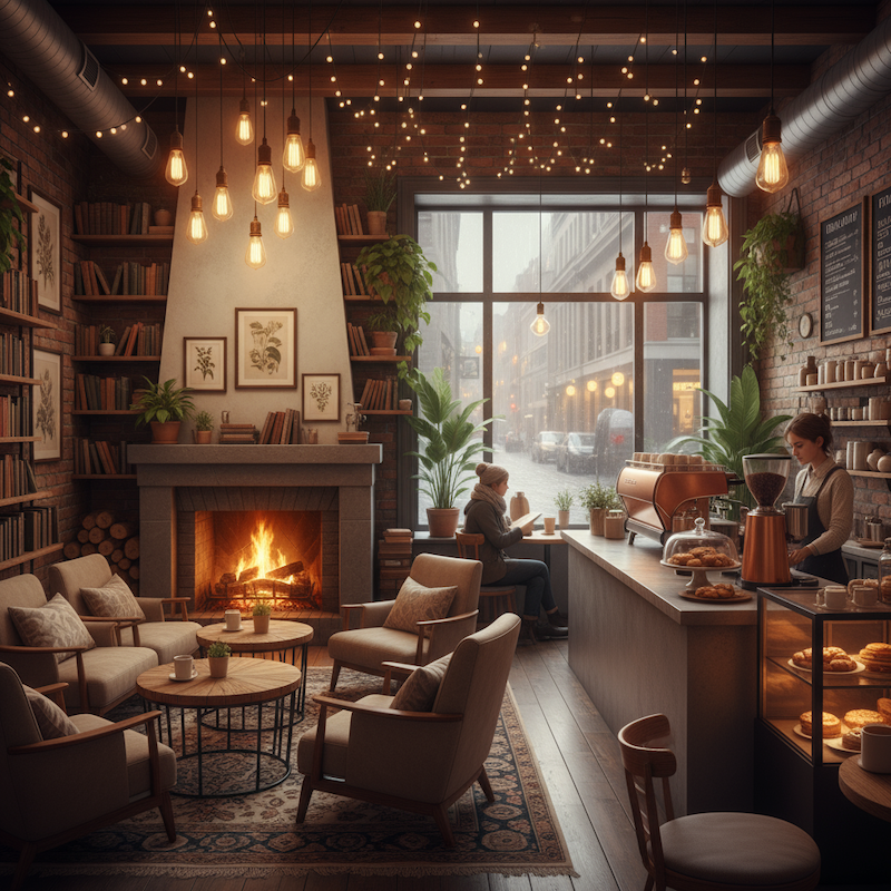 ai cozy cafe