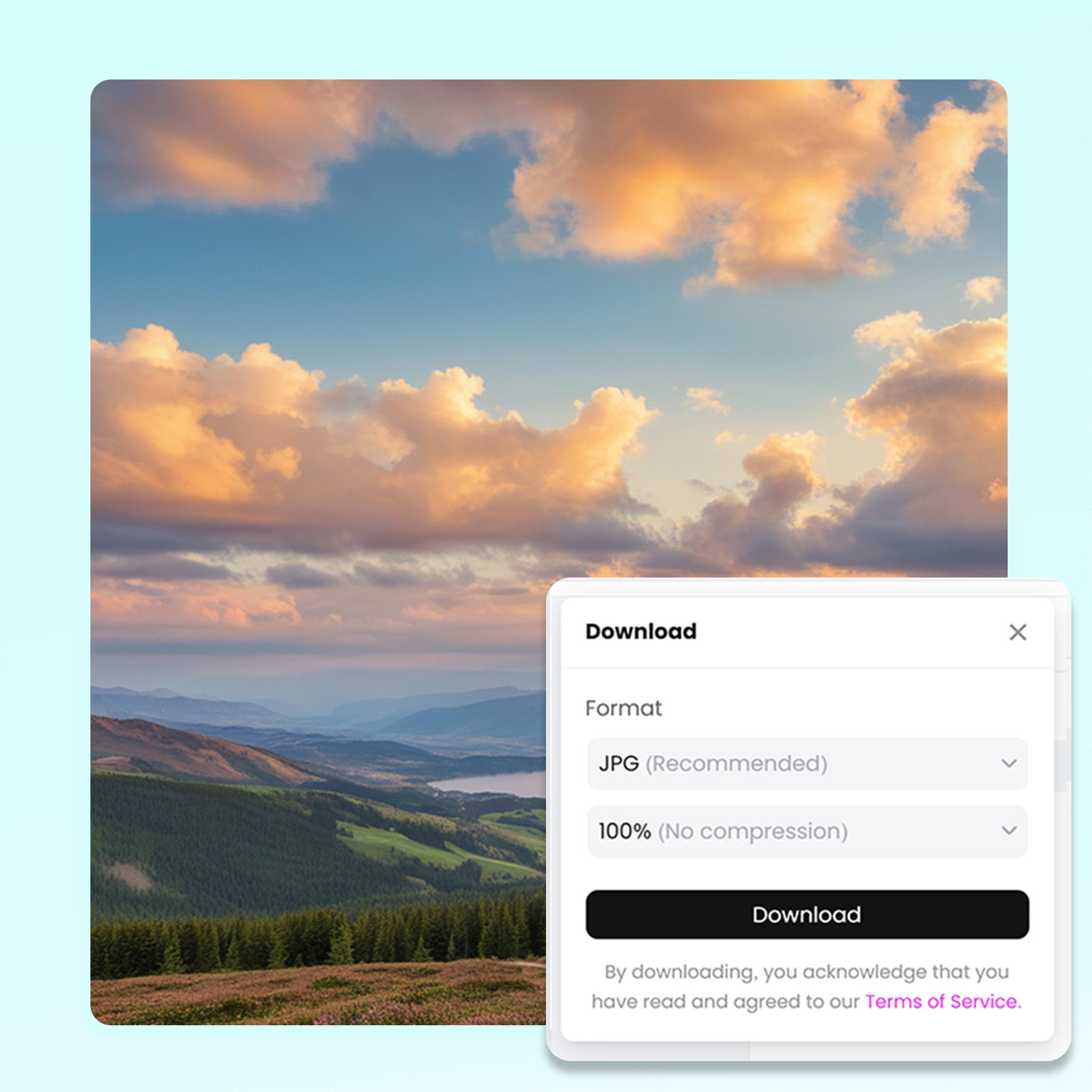 Instant WEBP to JPG Conversion