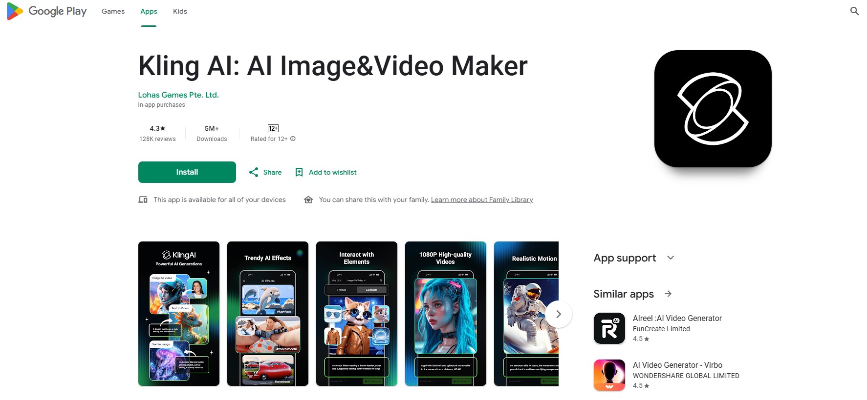 kling-ai-play-store-preview