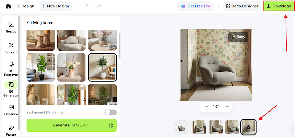 add background to images