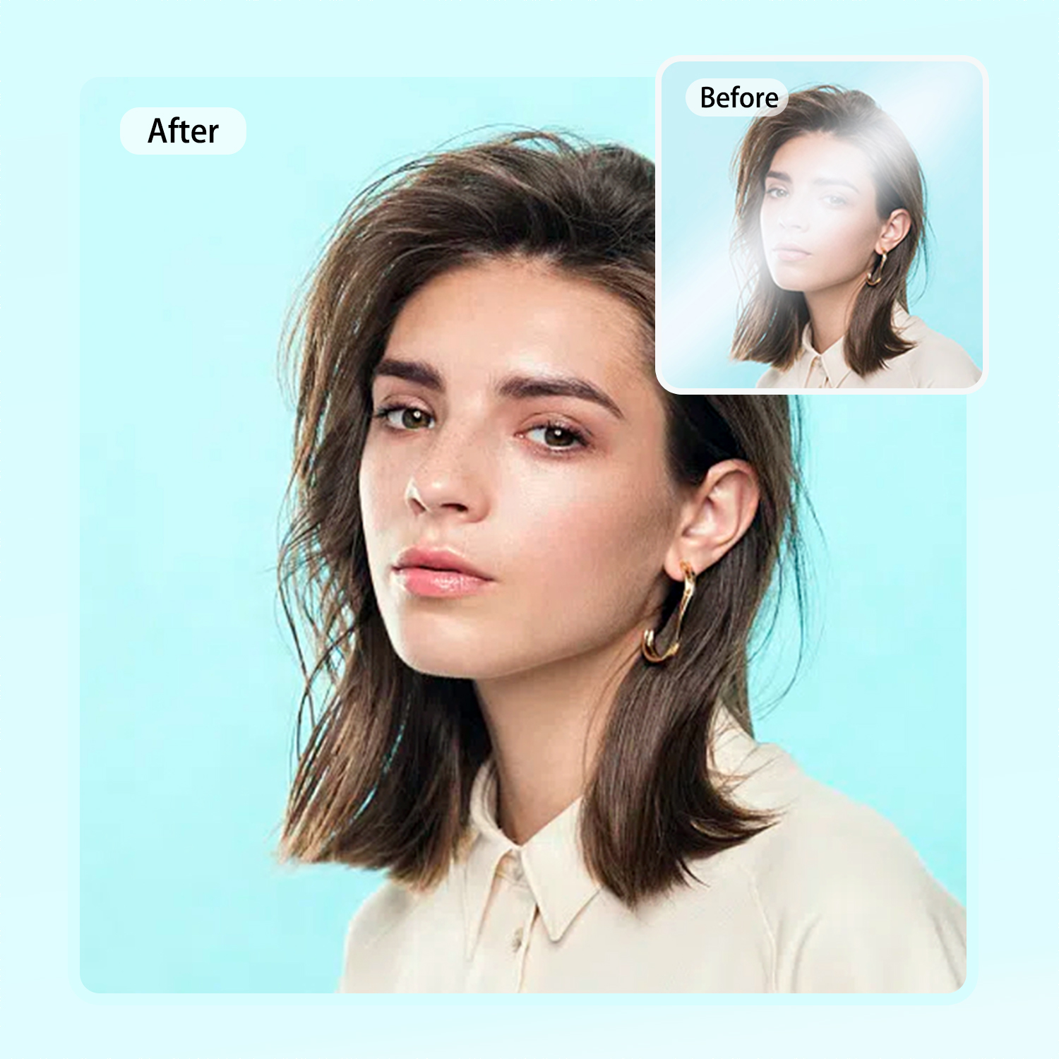 remove glare from photos