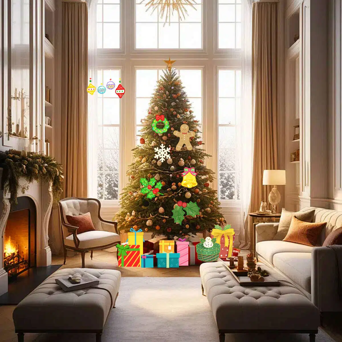 Holiday-Themed Backgrounds