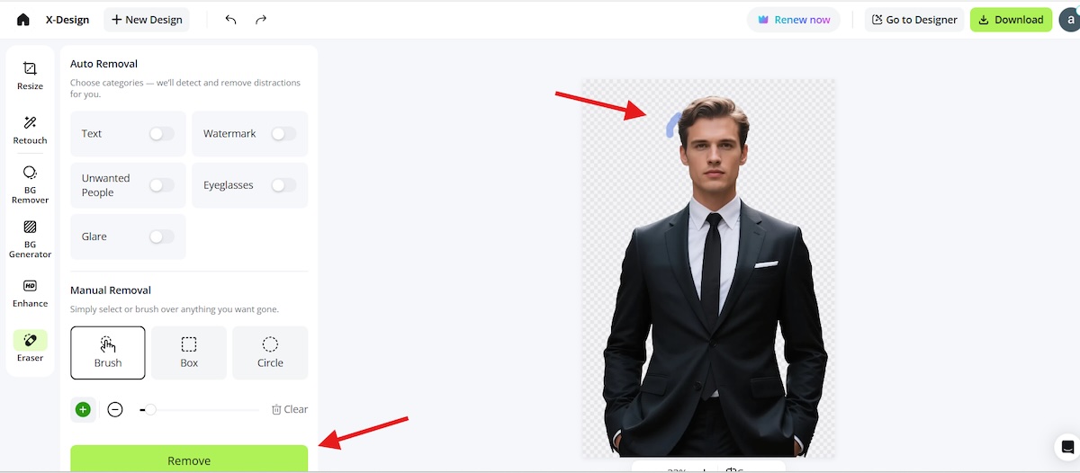 fix edges