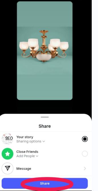 change background color on instagram story