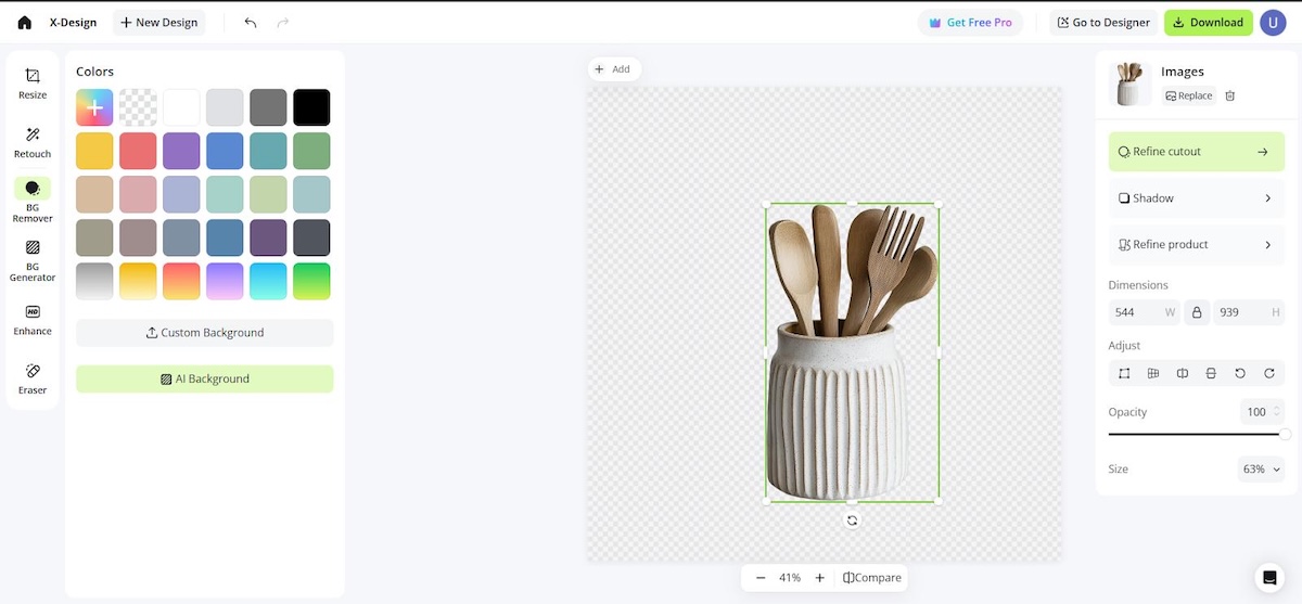 remove image backgrounds