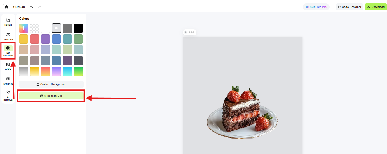 remove background images