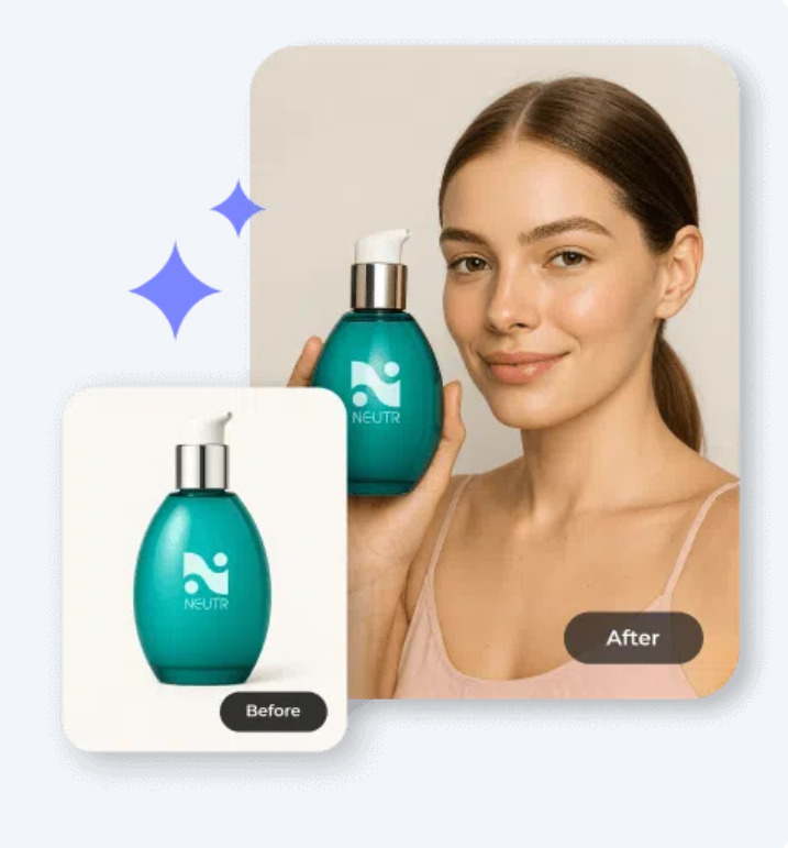 One-Click Perfume Background Generator