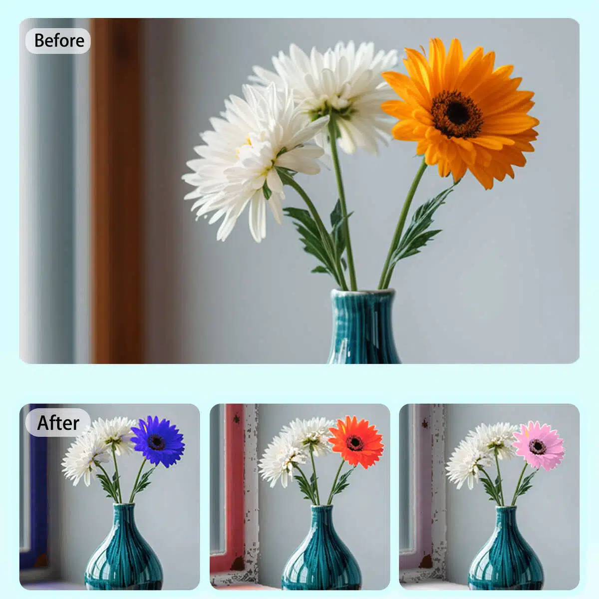 Change Colors Online with AI