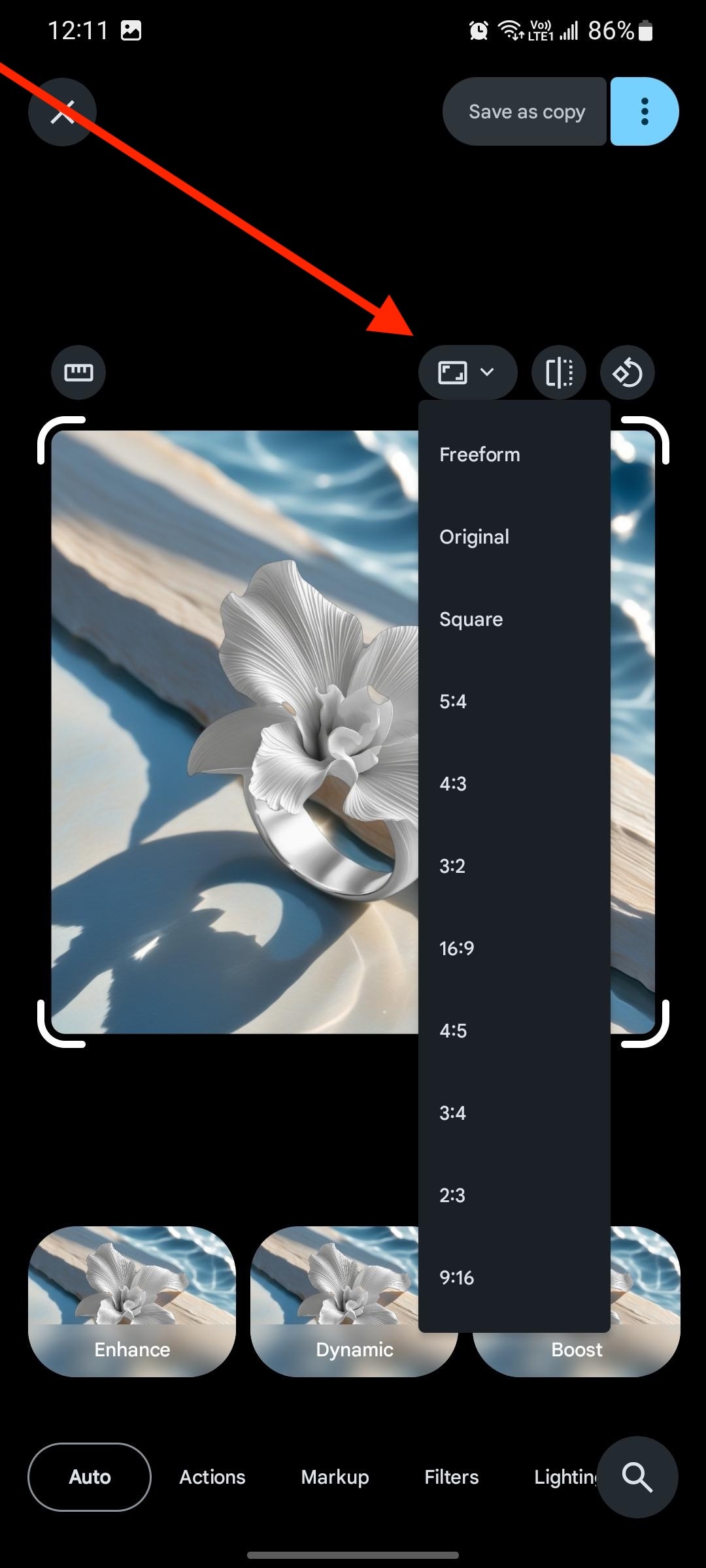 resize app