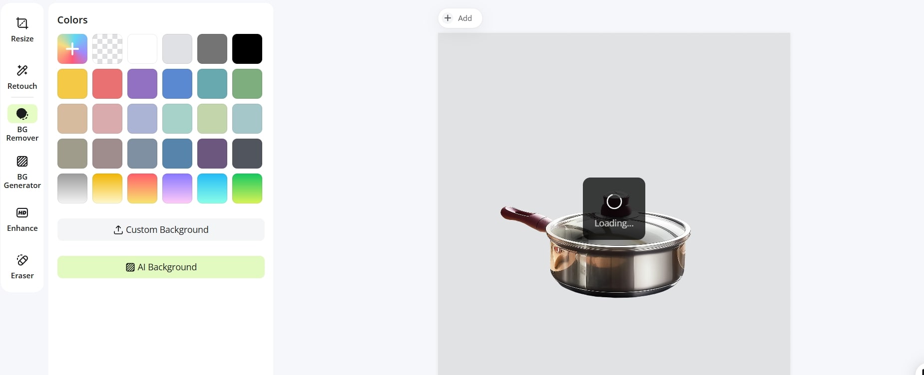 select backgroud remover