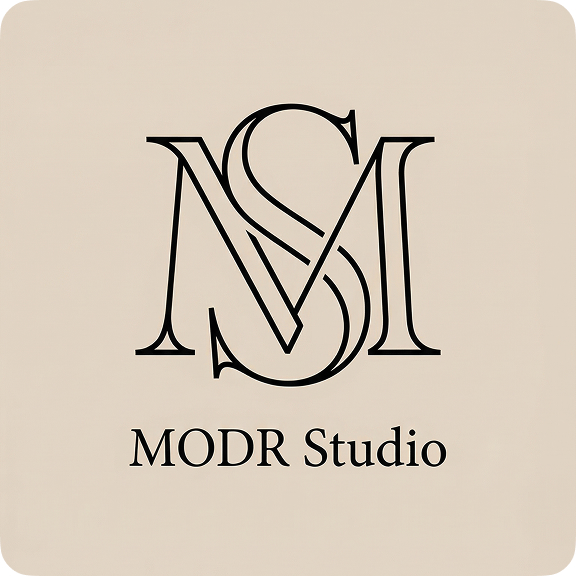 Luxury fashion monogram logo