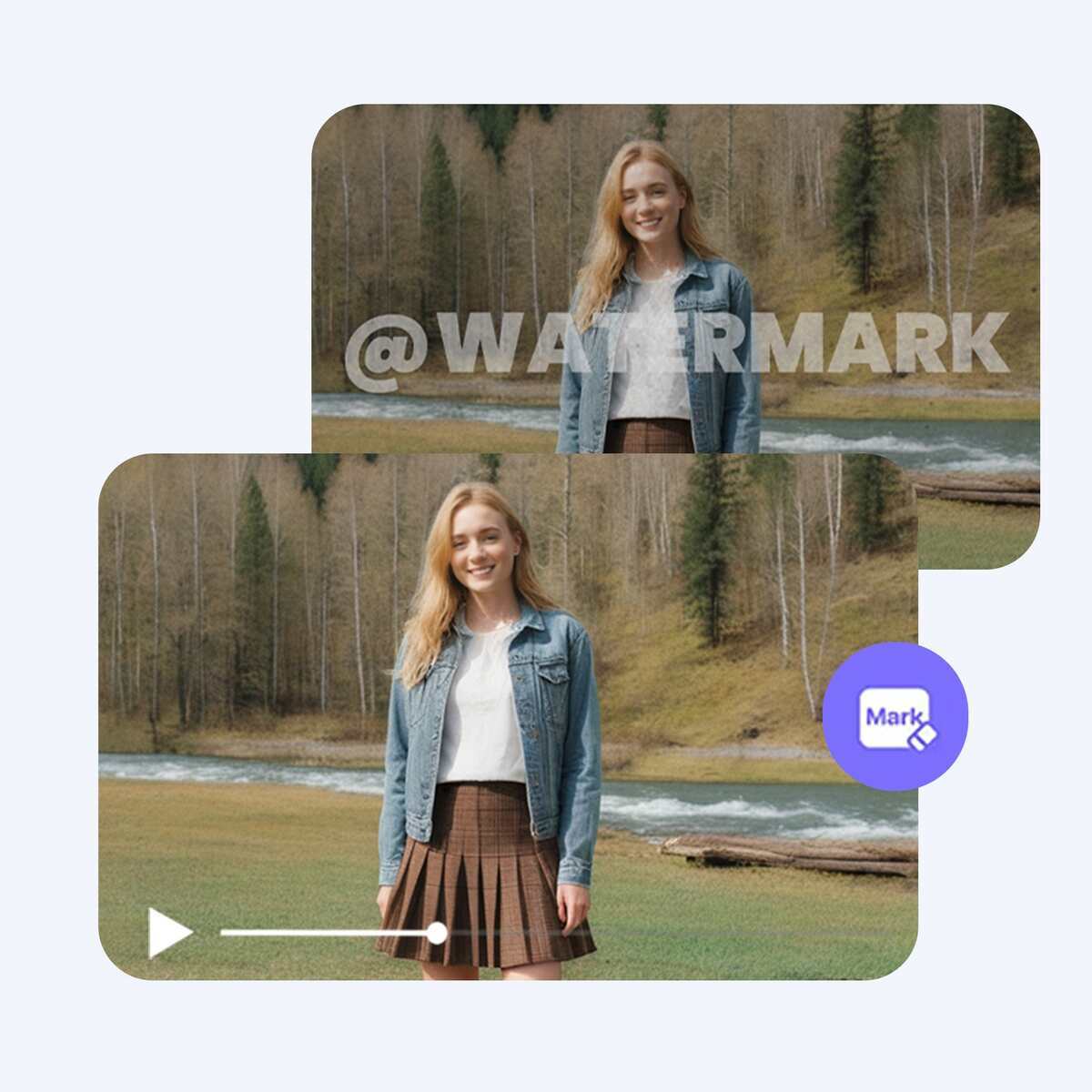 remove text from videos online