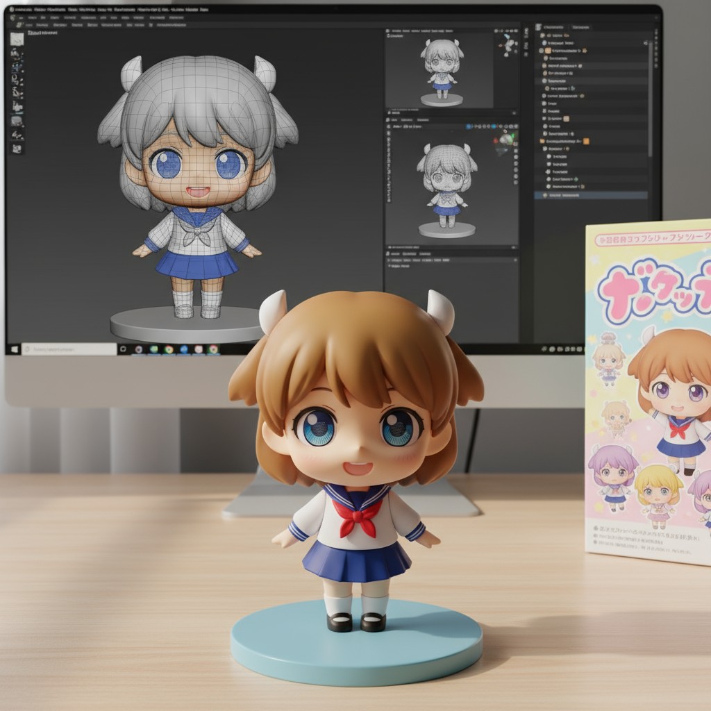 3d figurines with nano banana