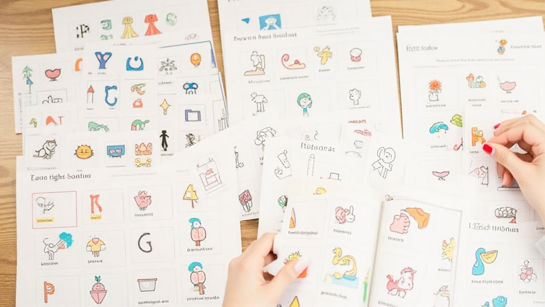 children learning materials
