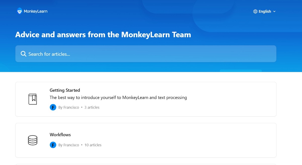 monkey learn
