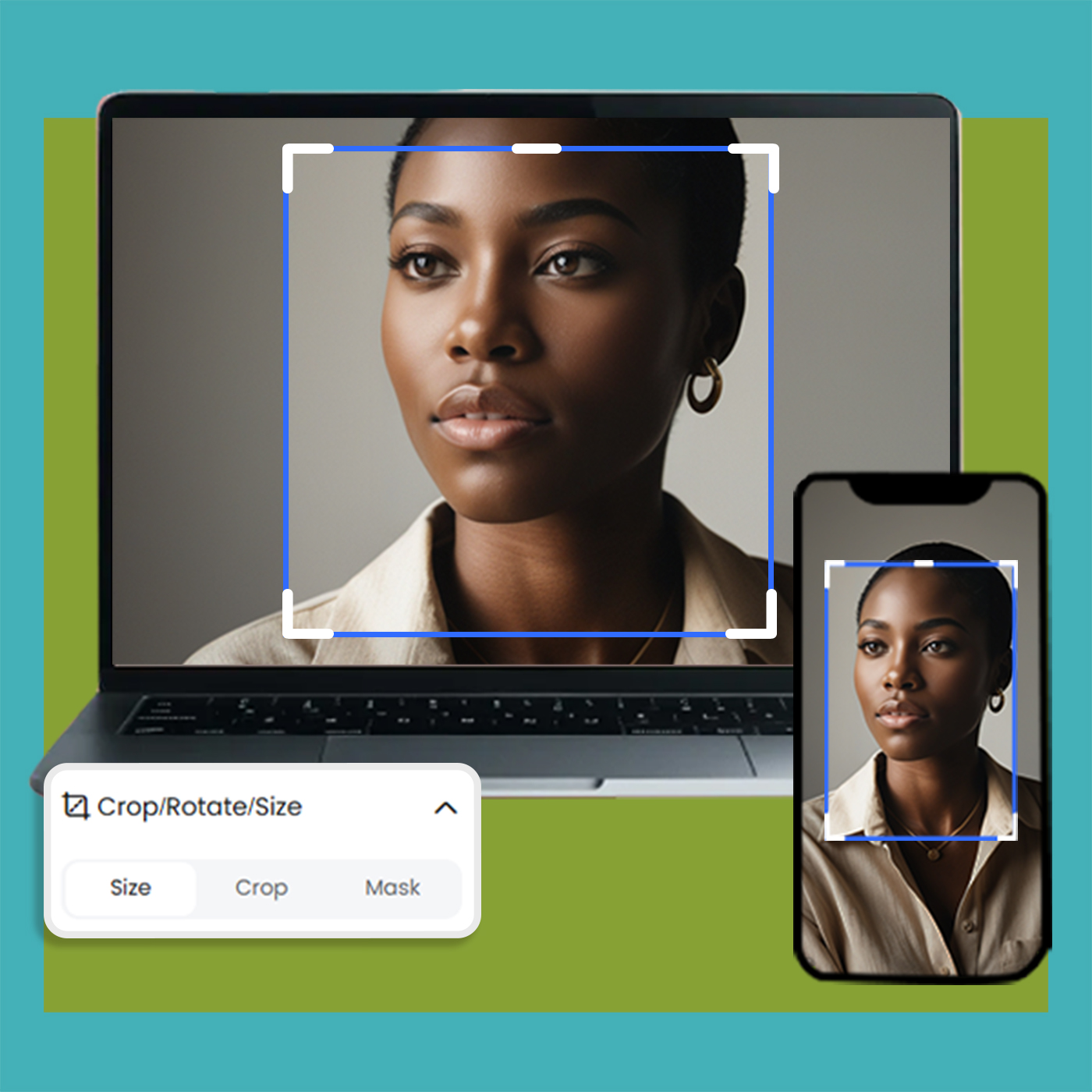 Smart AI Image Cropping