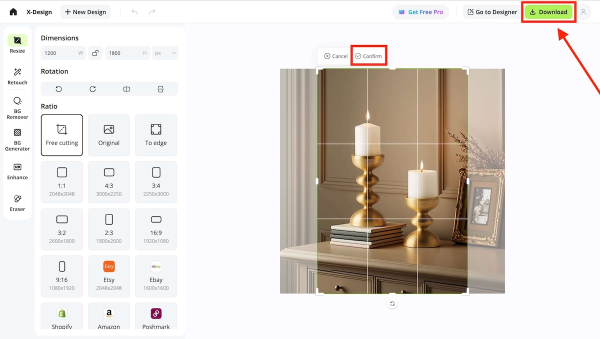resize image ai