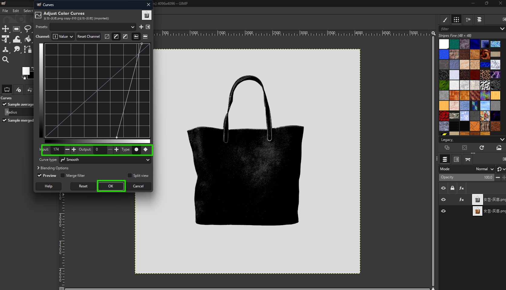 gimp layer tool