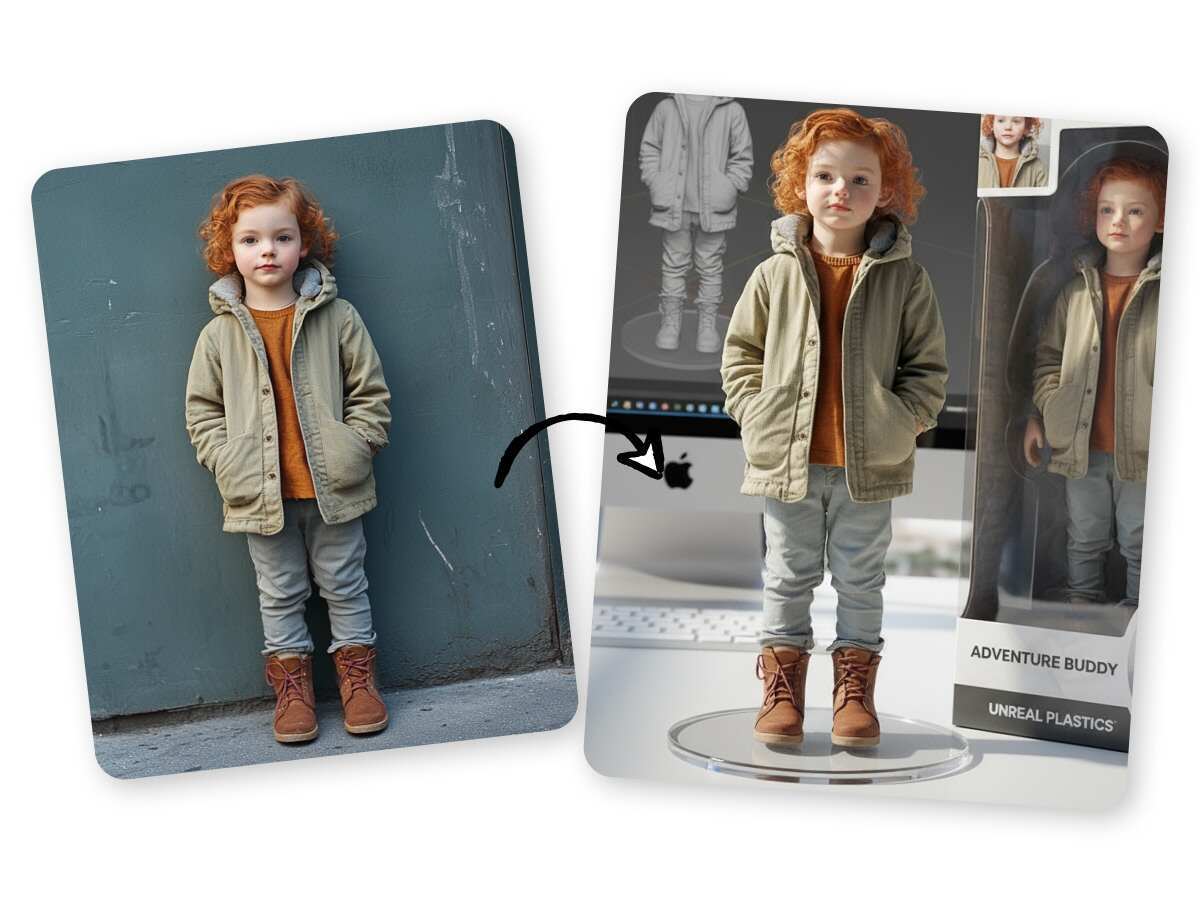 3d action figure