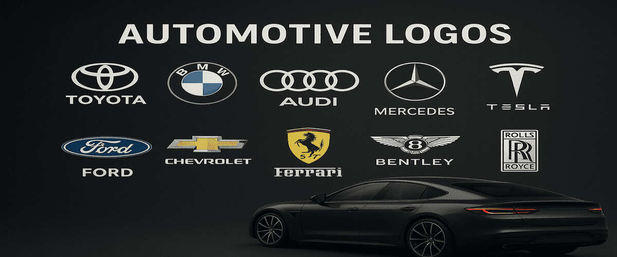 50 ogos famous automotive logo