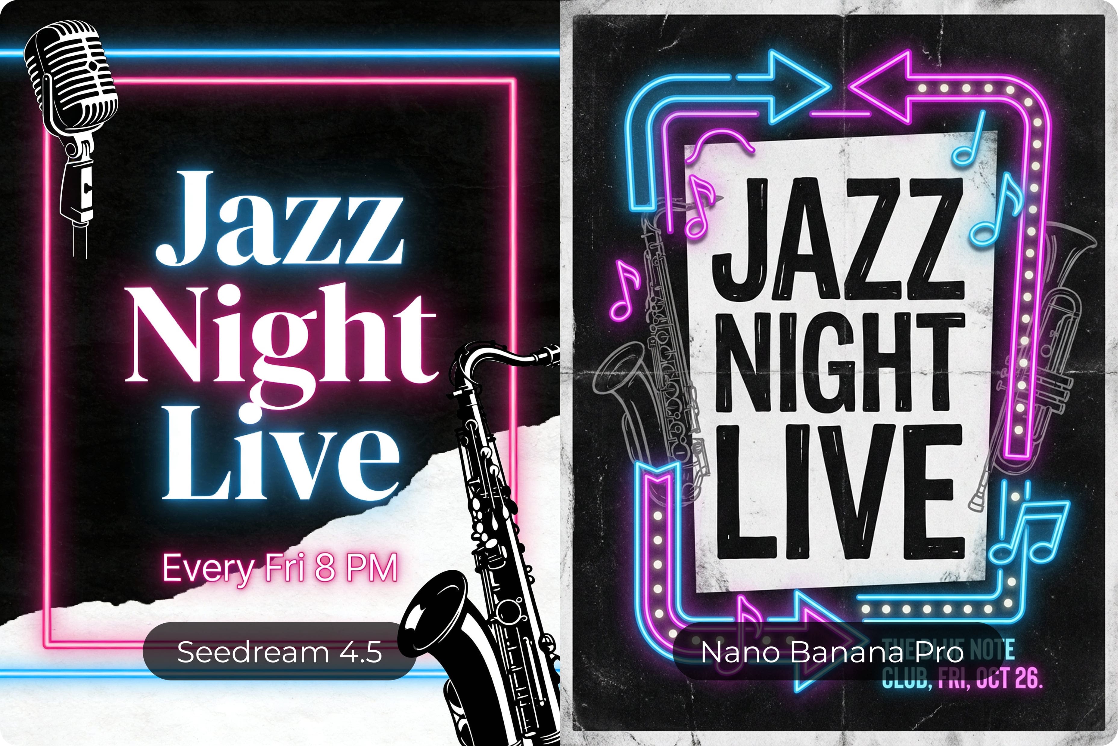 Text rendering poster layout