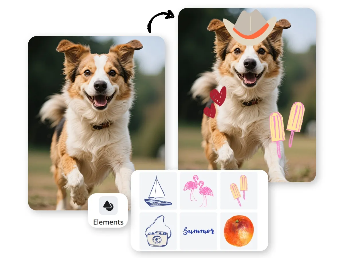 Customize Photos with Stickers