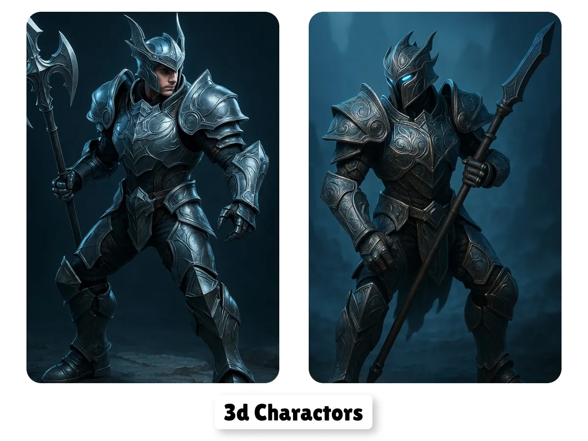 3D Characters Built Using Text Prompts