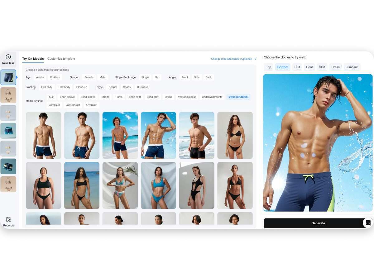 swimwear models