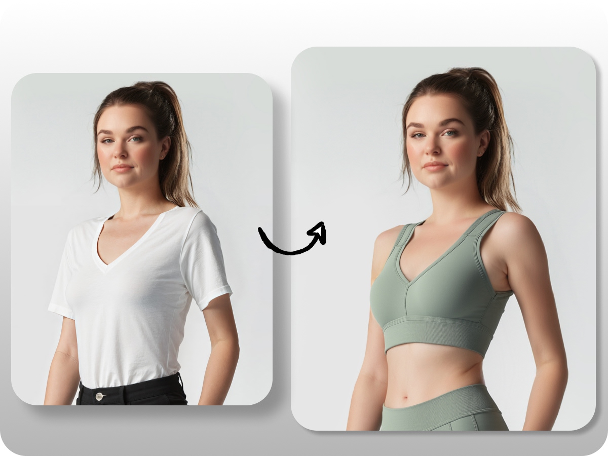 ai fashion clothing model