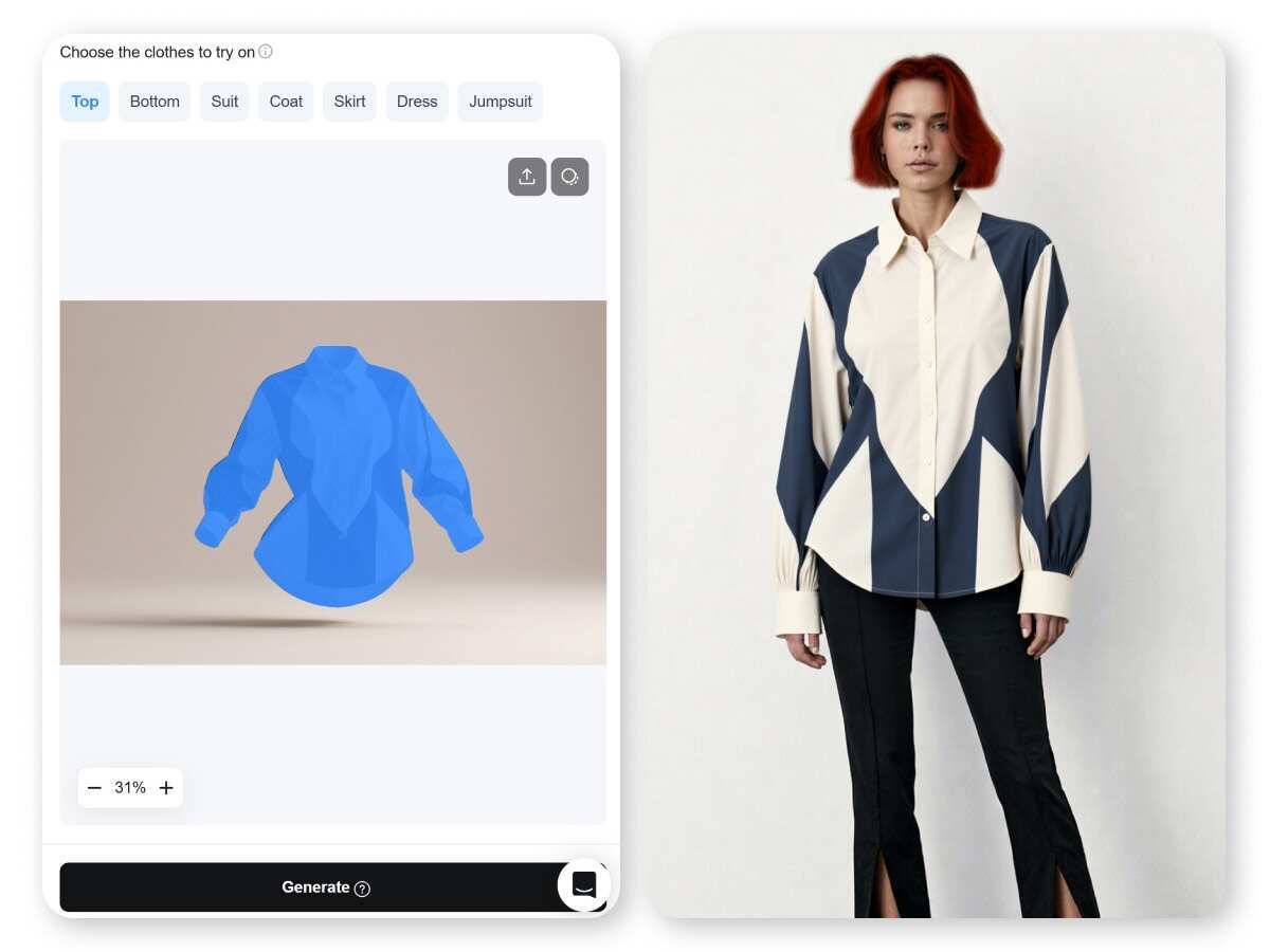red head fashion models