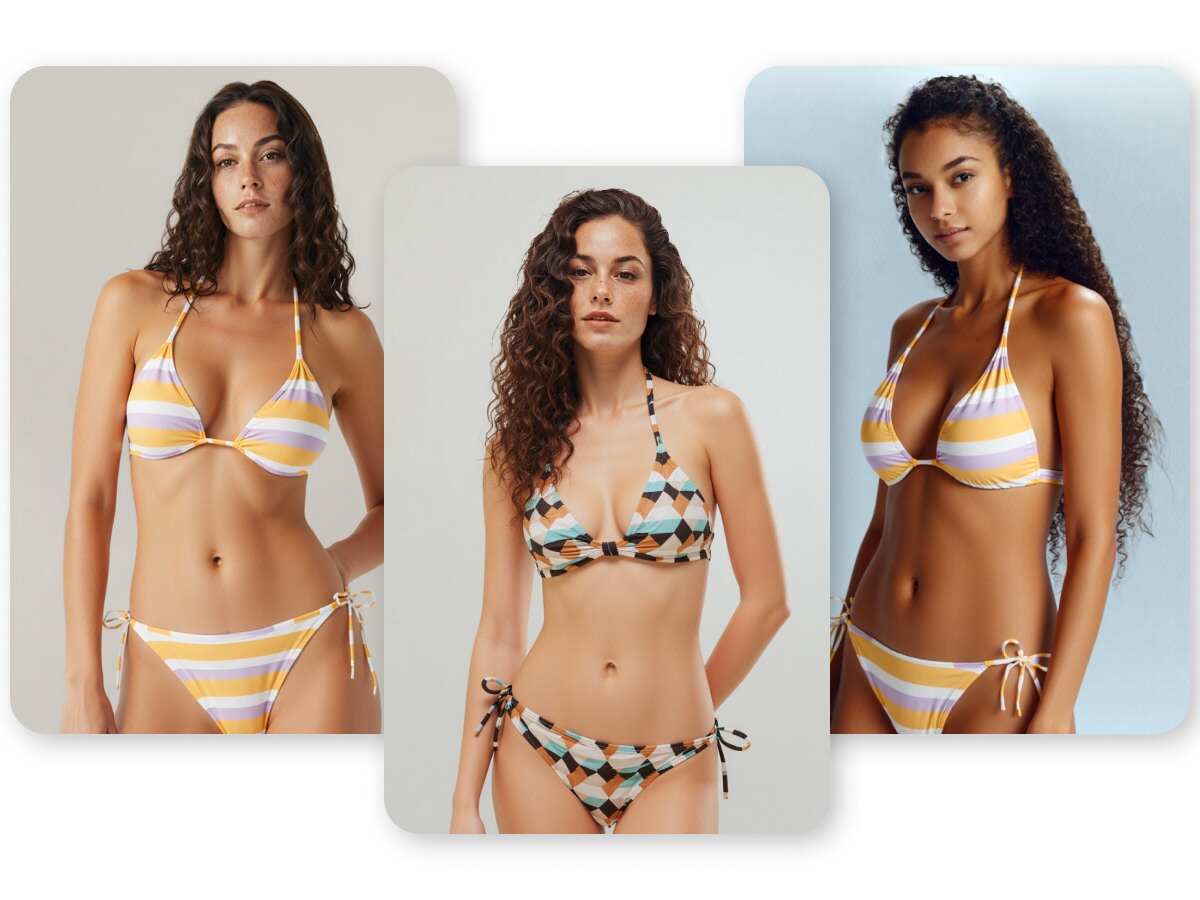 ai beach fashion model generator