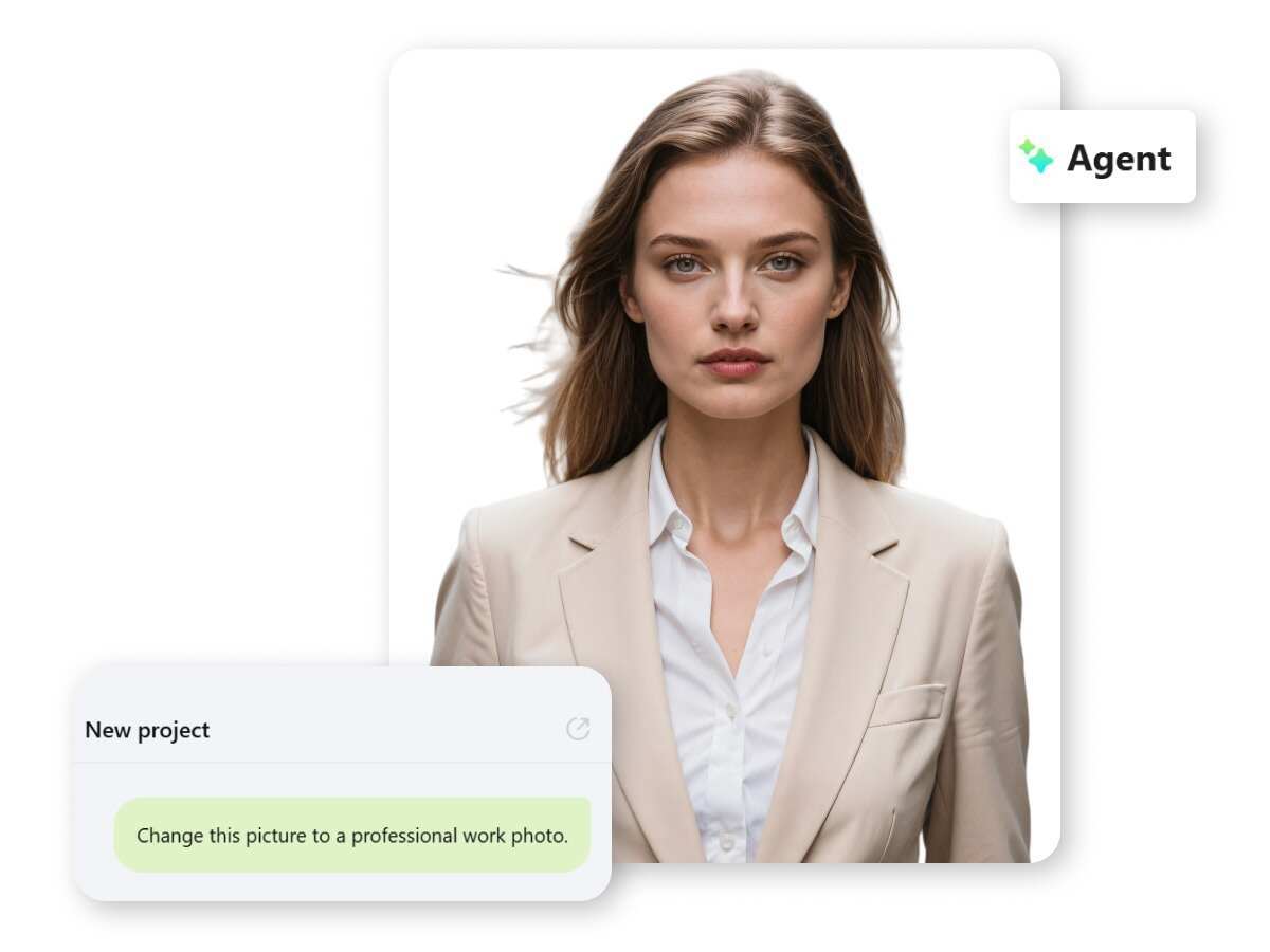 Turn Text to Smooth Headshot Images
