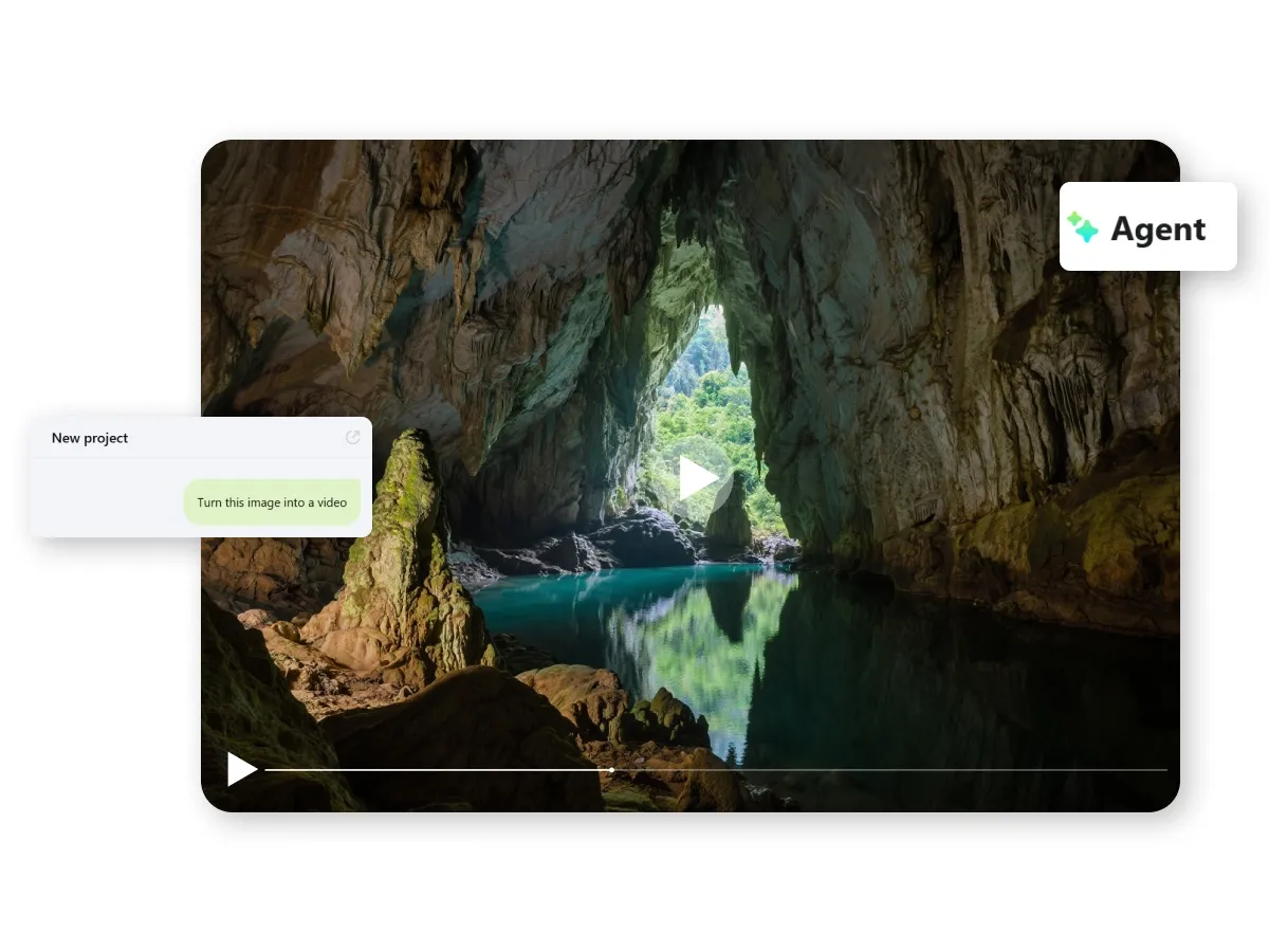 Lifelike Transitions from Static Shots