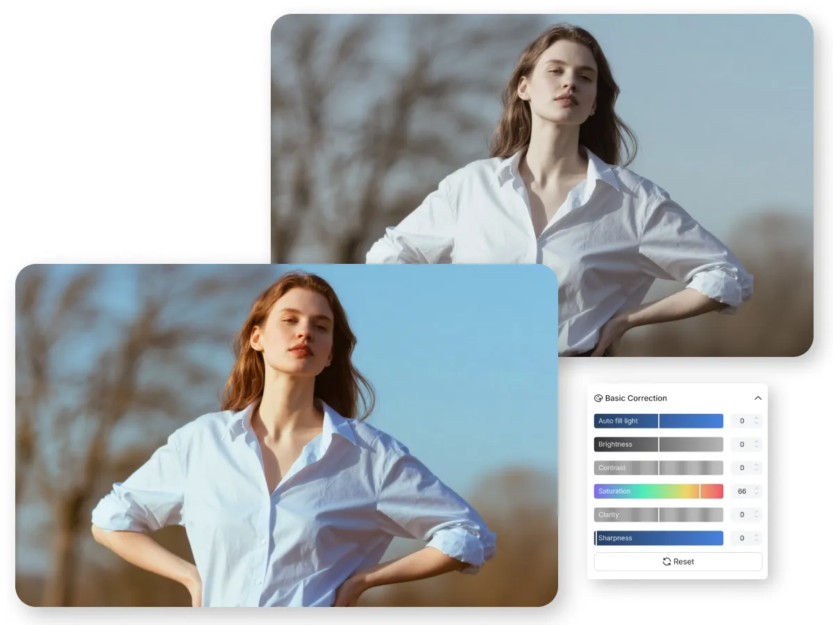 Correct Color Casts Instantly