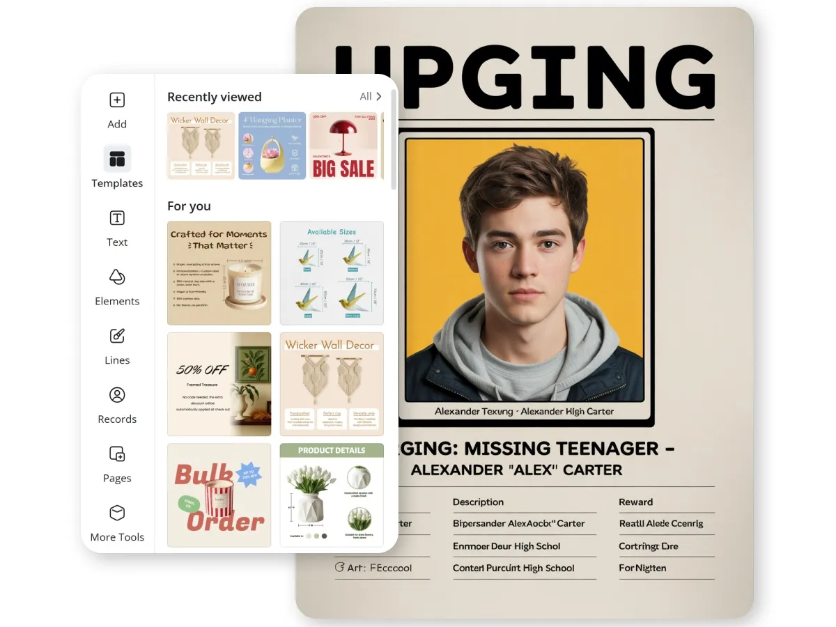 Various Export & Sharing Options