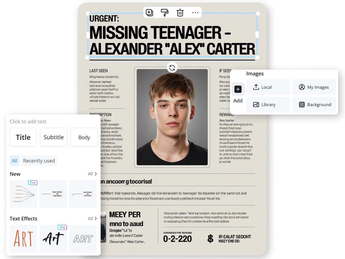 wanted poster