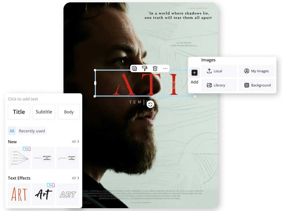 movie poster generator