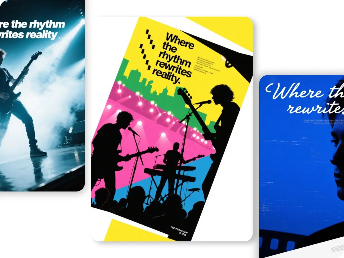 arts poster generator