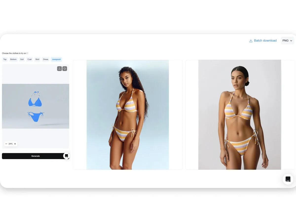 ai bikini model generator