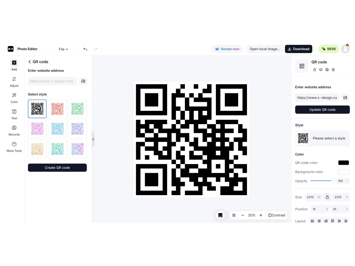 Built-in Integrated Design Editor