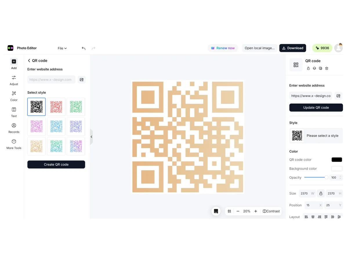 High-Resolution Export in Multiple Formats
