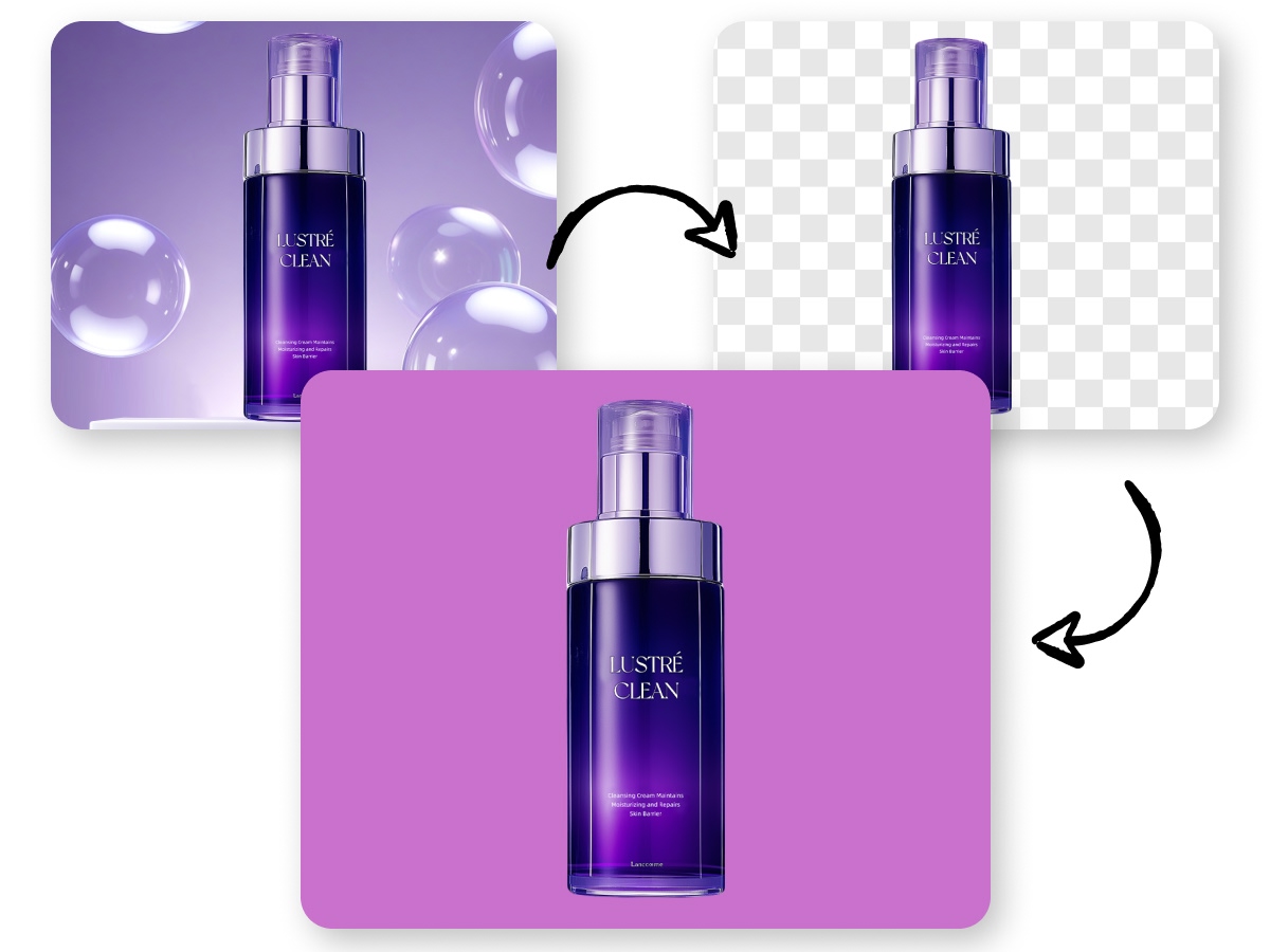 product background removal