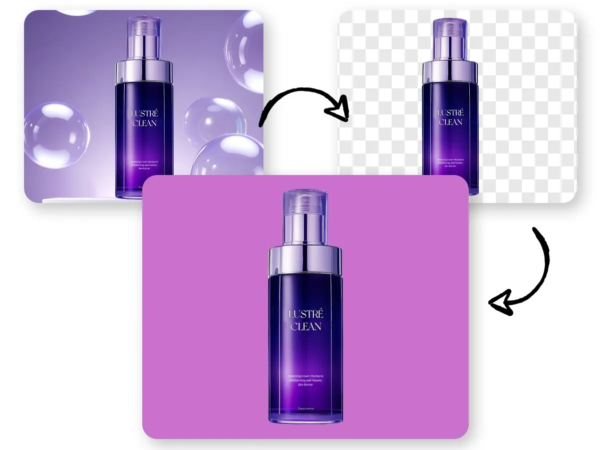 product background removal