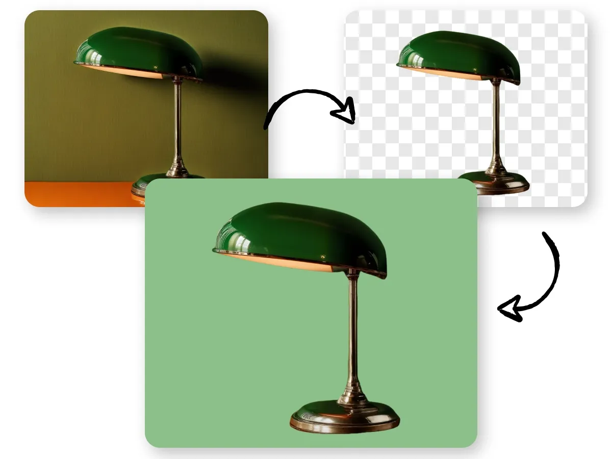 light green backgrounds