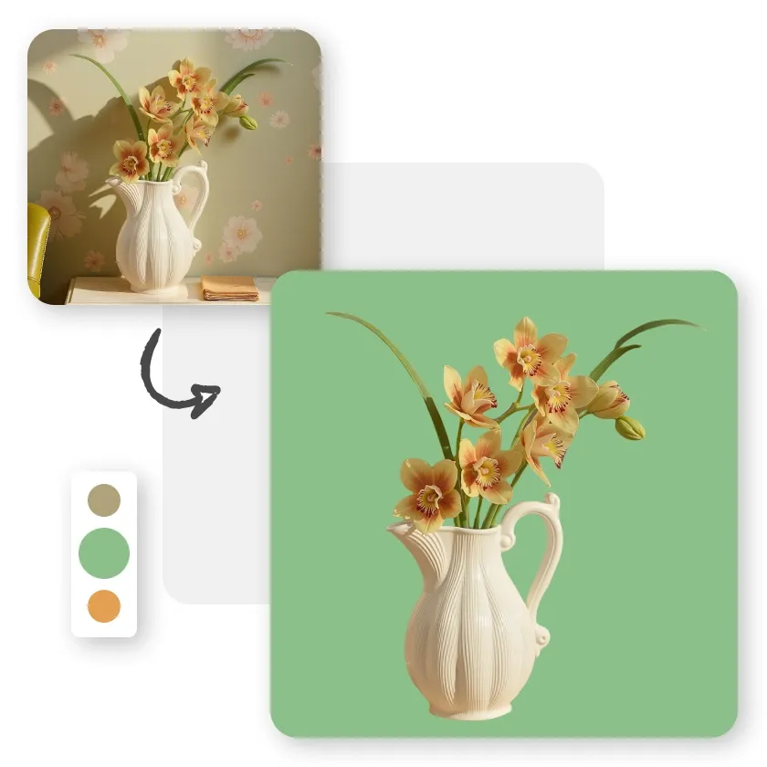 light green backgrounds